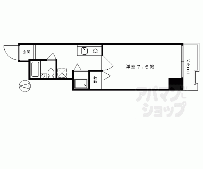 【グランフォルム御池】間取