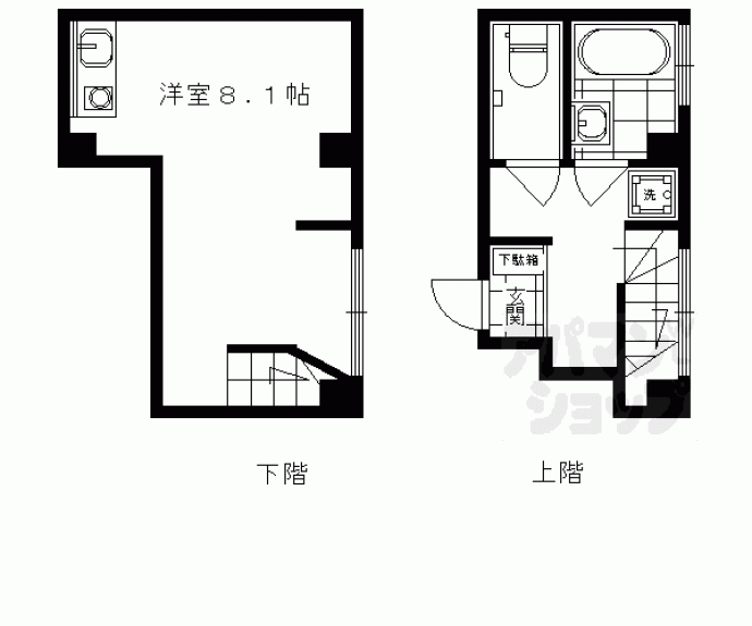 【Ｒ－Ｇｒａｎｔｓ大宮五条】間取