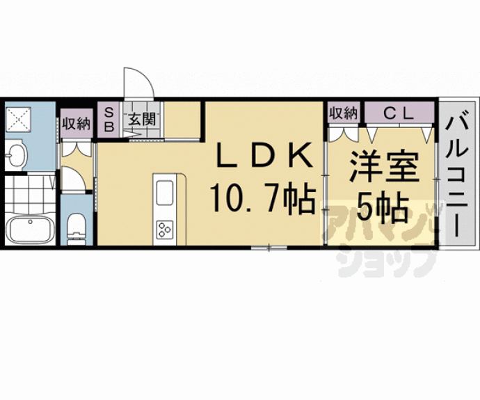 【へーベルメゾン　コト】間取