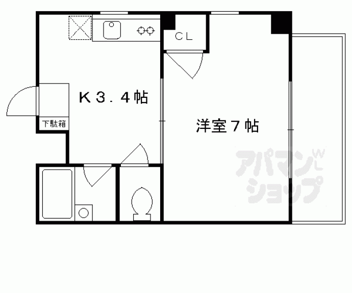 【メゾンＦ】間取