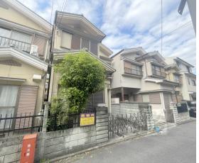 上京区天秤町貸家：間取図