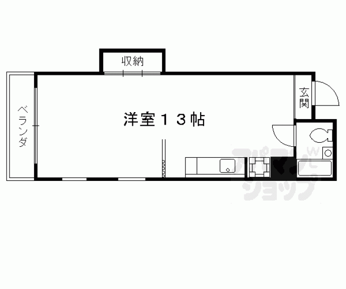 【ヴィラージュ醒ヶ井】間取