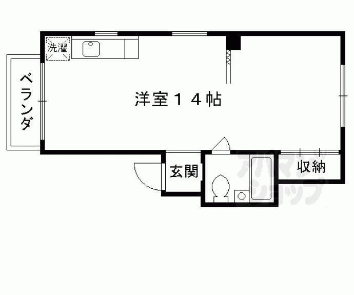 【ヴィラージュ醒ヶ井】間取
