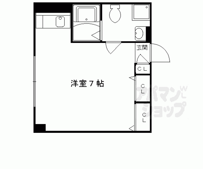 【烏丸アネックス】間取