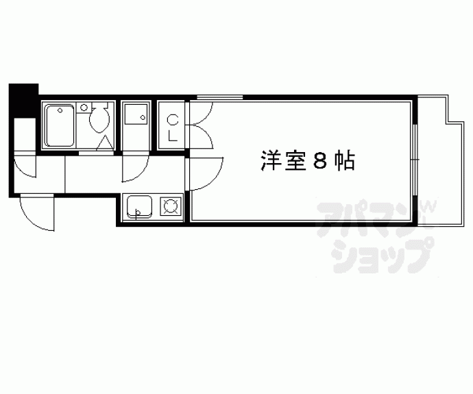 【ＦＵＳＥ四条】間取