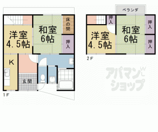 【深草祓川町貸家】