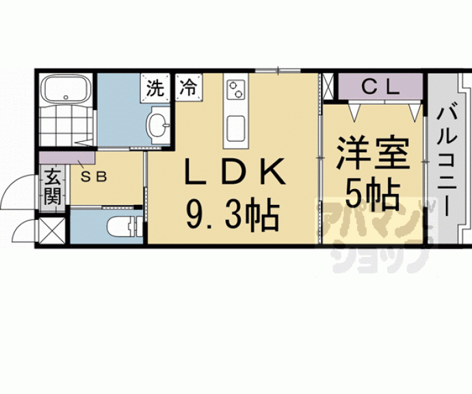 【LEI梅小路】間取