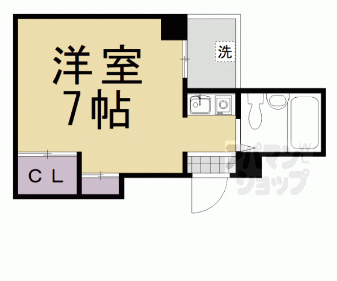 【エクセレントビル夷川】間取