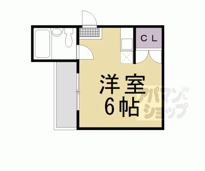 【第２北浅ハイツ】間取