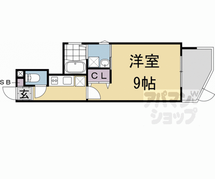 【プライベートレジデンス出町柳】間取