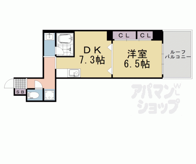 【カーサ高辻】間取