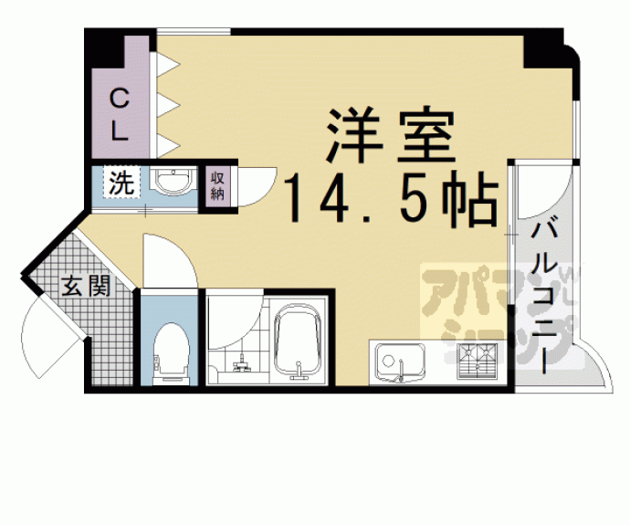 【ウエストプラザ三越】間取