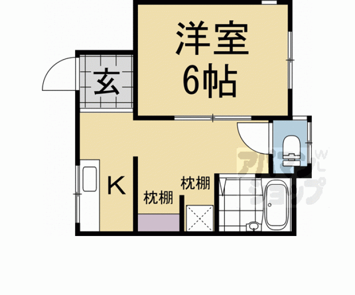 【パティス大宮】間取