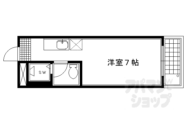 【ＰＯＩＫＡ四条烏丸】間取