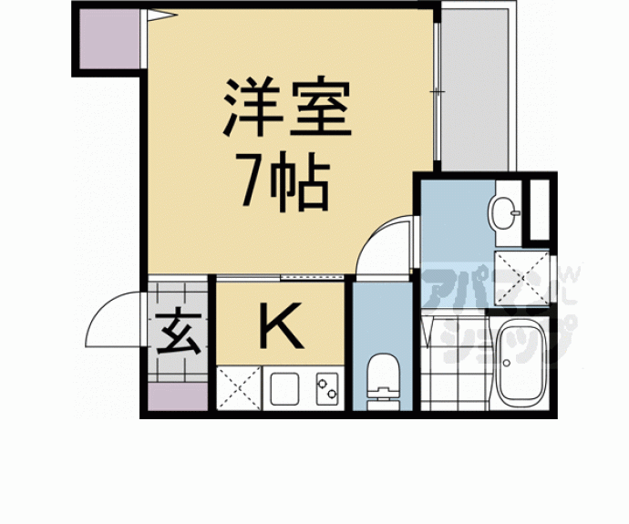 【サンク観月橋】間取