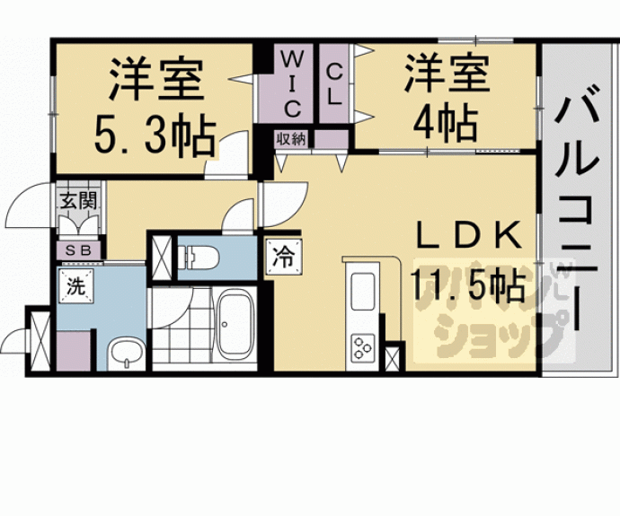 【シュピア・メゾン油小路】間取