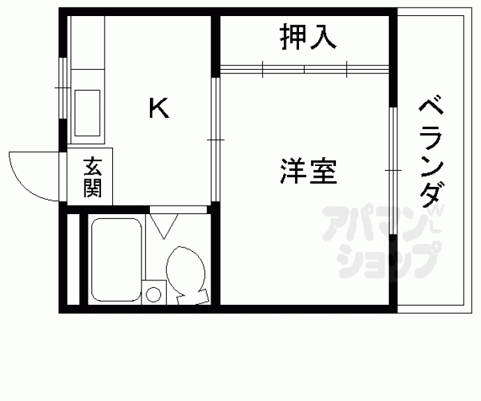 【リュイール瀬本】間取