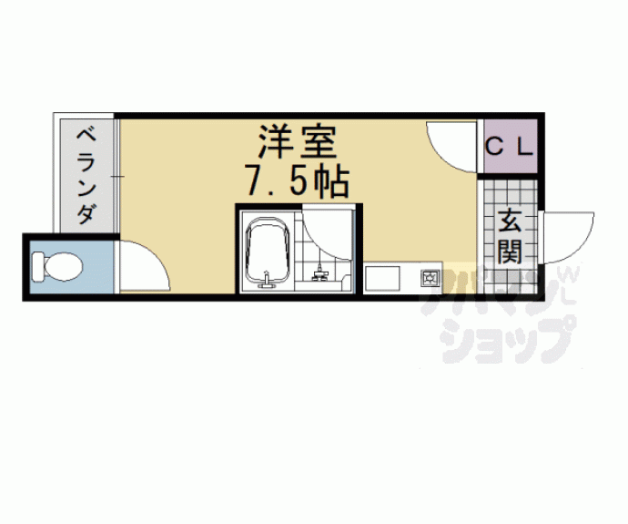 【グッピーハイツ】間取