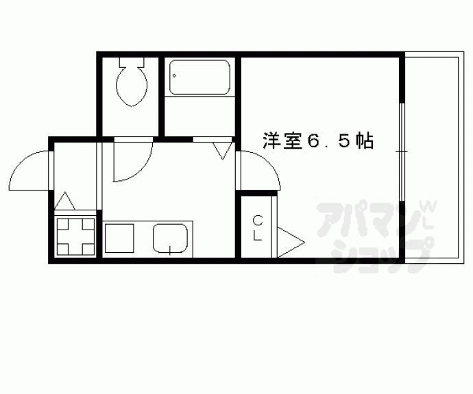 【ライオンズマンション東洞院】間取