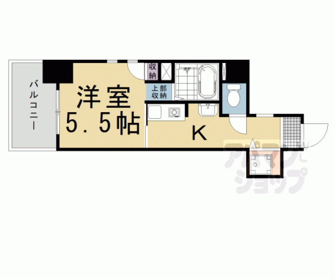 【ライオンズマンション東洞院】間取