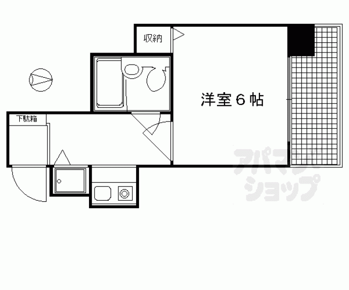 【ライオンズマンション東洞院】間取