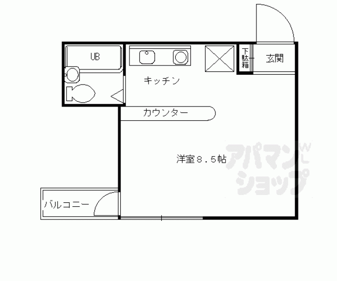 【グランドール滝川】間取