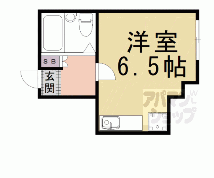 【ルピエ四条】間取