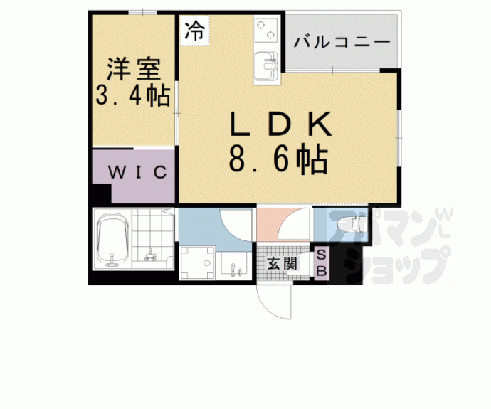 【ＲＥＧＡＬＥＳＴ膳所】間取