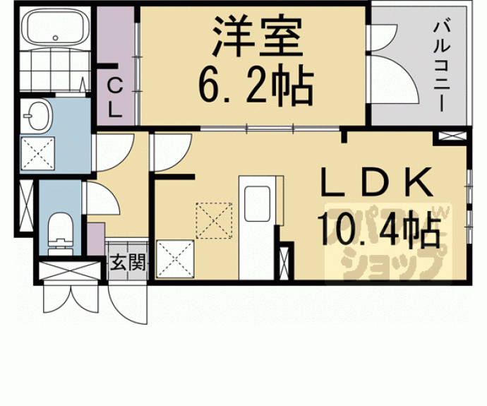 【Ｋ．Ｎ．ｈａｒｒｍｏｎｙ】間取