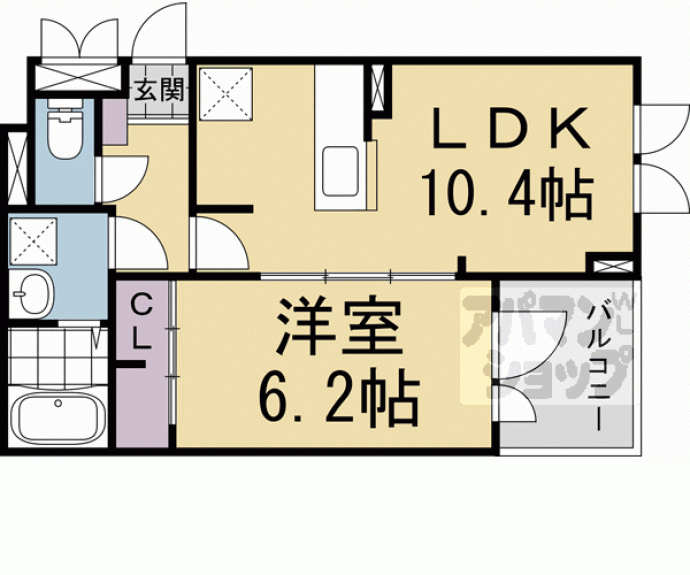 【Ｋ．Ｎ．ｈａｒｒｍｏｎｙ】間取