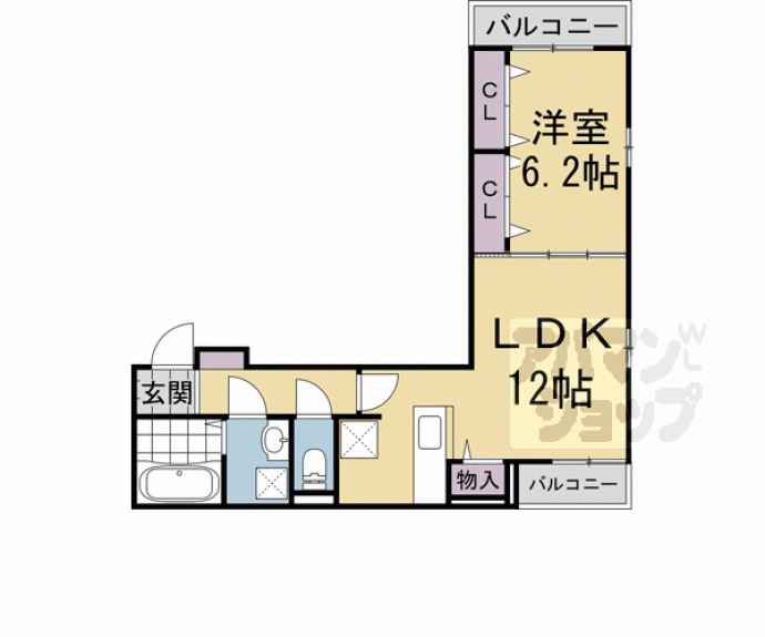 【Ｋ．Ｎ．ｈａｒｒｍｏｎｙ】間取