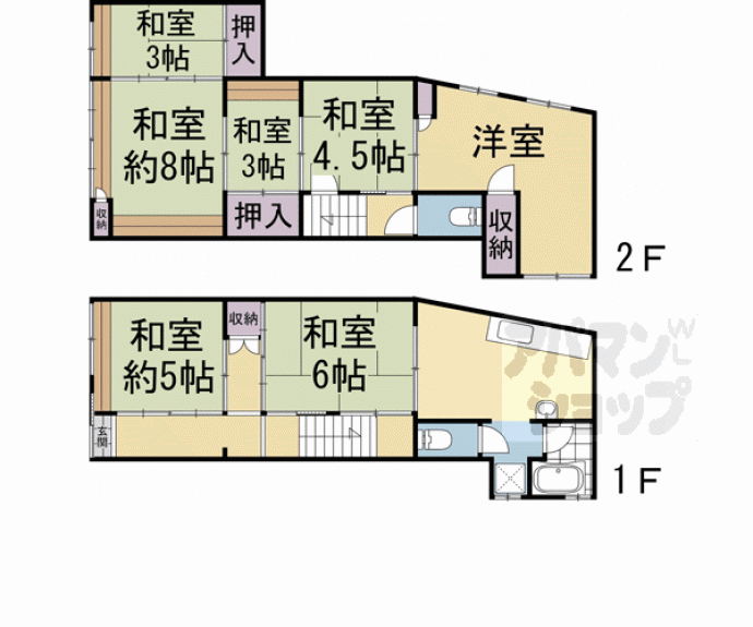 【小伝馬町貸家】間取