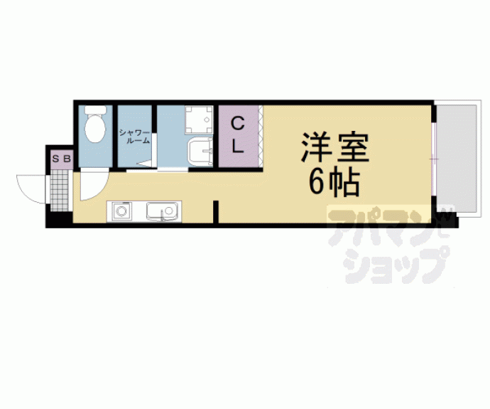 【デイスターアベニュー】間取