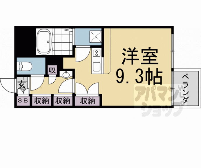 【第４７長栄フォルム御幸町】間取