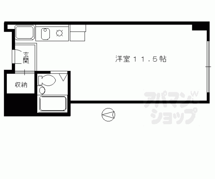 【星の子六角ビル】間取