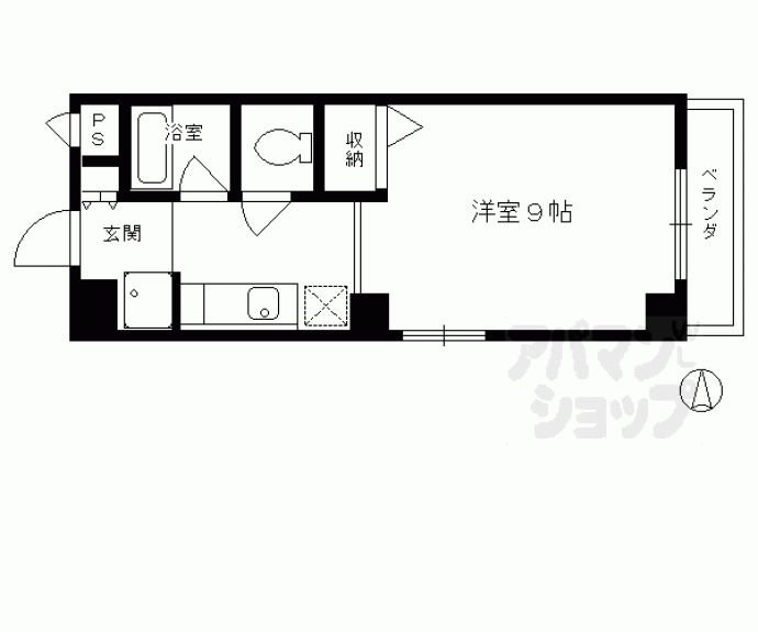 【グリーンゲイブルズ小寺】間取