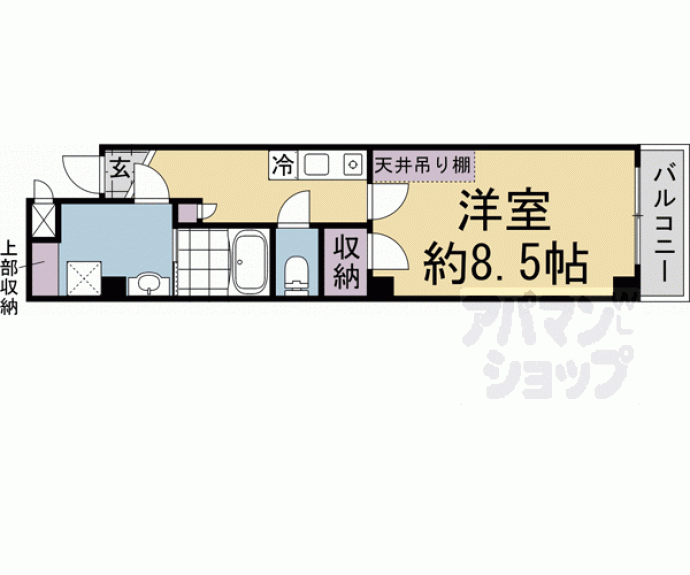 【プルミエ千本寺之内】間取
