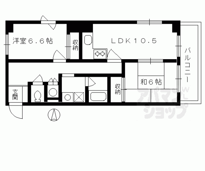 【シェ・レ・クレール】間取