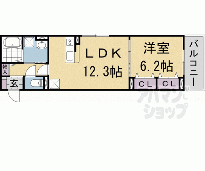 【レジデンス　グレース】間取