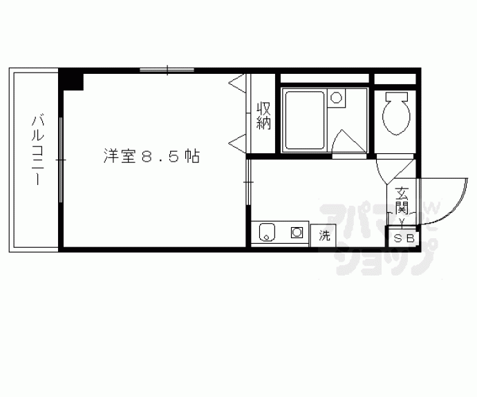 【未麗七条大宮】間取