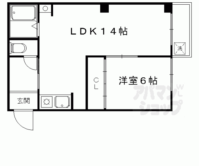 【サニーハイツ】間取