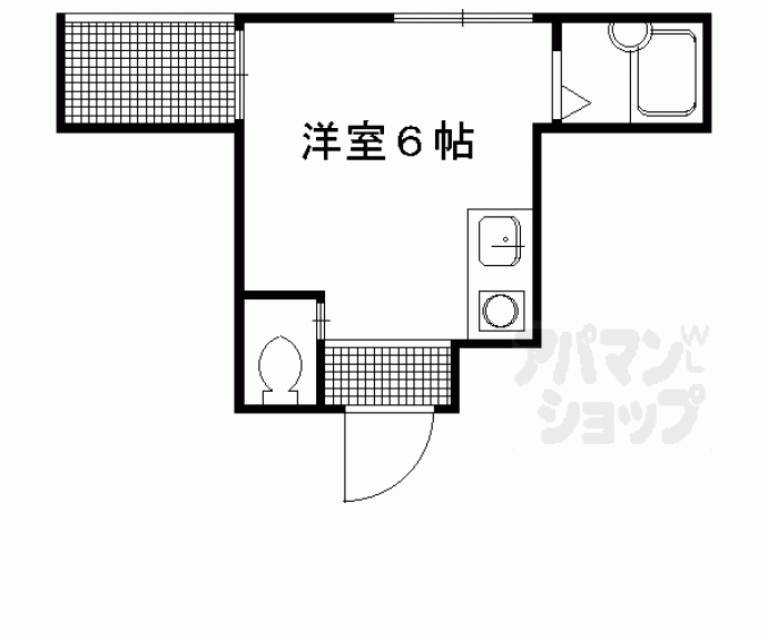 【イクスピリオド京都河原町】間取