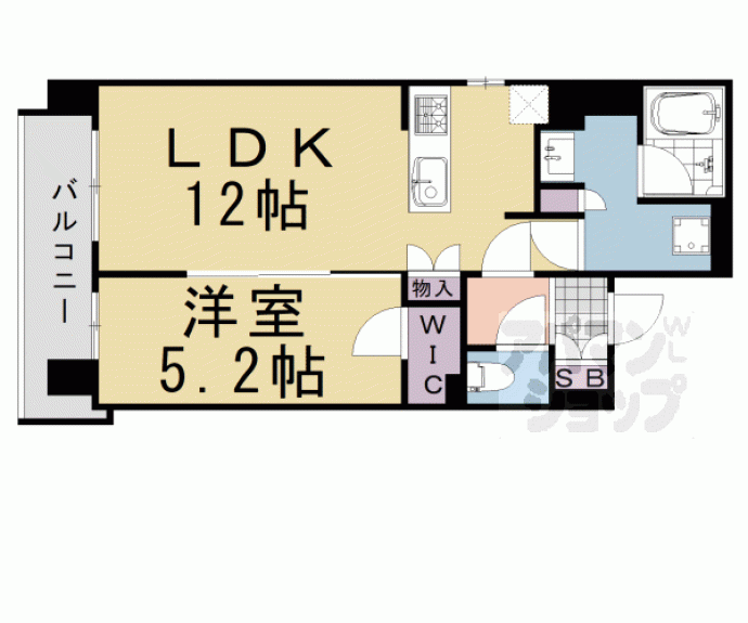 【CALM姉小路通】間取