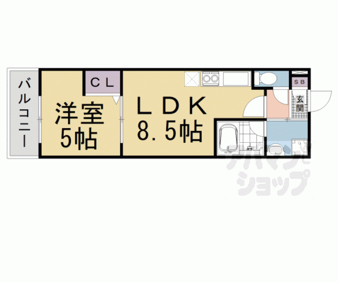 【ＣＵＯＲＥｔａｋｅｄａ】間取