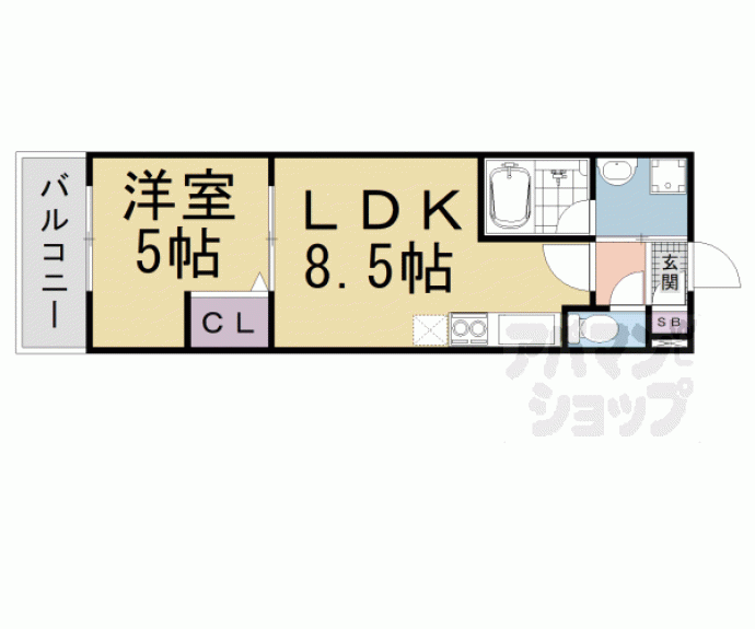 【ＣＵＯＲＥｔａｋｅｄａ】間取