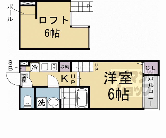 【Ｋ’ｓテラス】間取