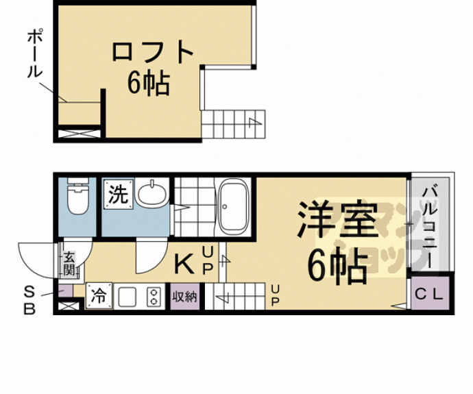 【Ｋ’ｓテラス】間取