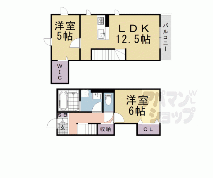 【グレイス長岡京】間取