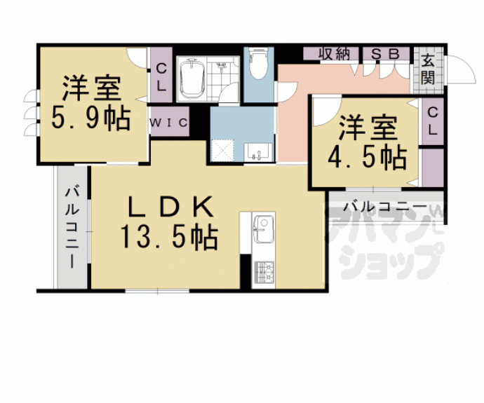 【Ｃａｓａ五右衛門】間取