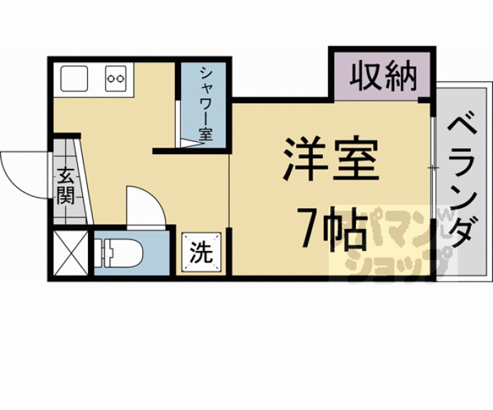 【メゾン東大津】間取